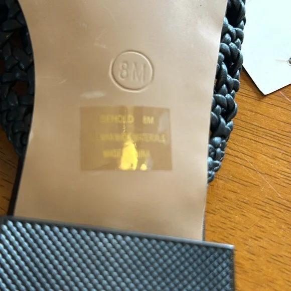 Joie Black Slip on Mules 8 NEW NWT - Picture 5 of 5